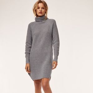 Wilfred Bianca dress light grey size small